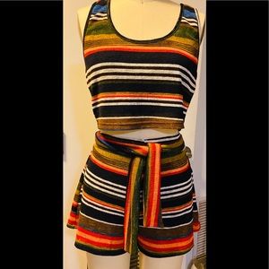 NWOT Dollskill stripe set